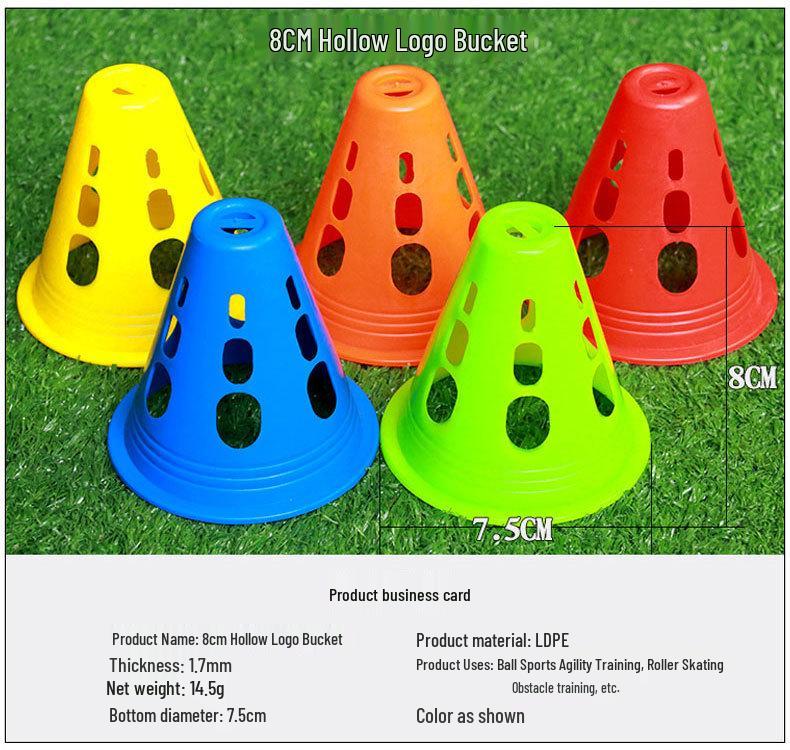 Sports Training Cones: Football Disc Markers, Basketball Aids, Ice Cream Cones, Poles, Kid's Hurdles, Stakes, Taekwondo Equipment