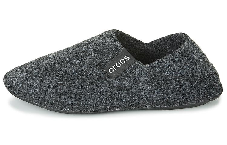 Crocs Classic Slipper Soft Sole Unisex Black Slippers 205837-060 39-40