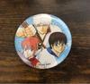 [USED] Gintama Exhibition Umaibo Bonus Can Badge: Yorozuya Sakata Gintoki, Shimura Shinpachi, Kagura