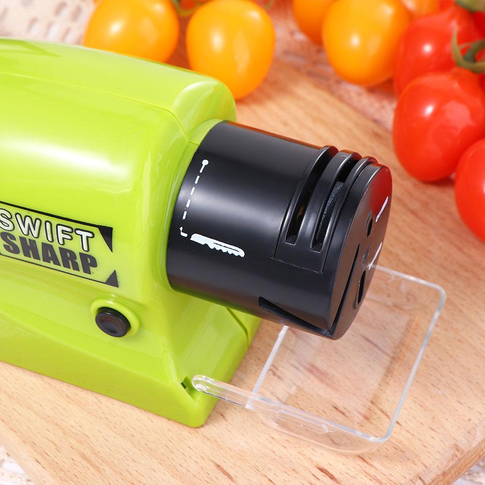 Stainless Steel Automatic Cordless Knives Grinder Sharpening Stone Whetstone Knife Sharpener