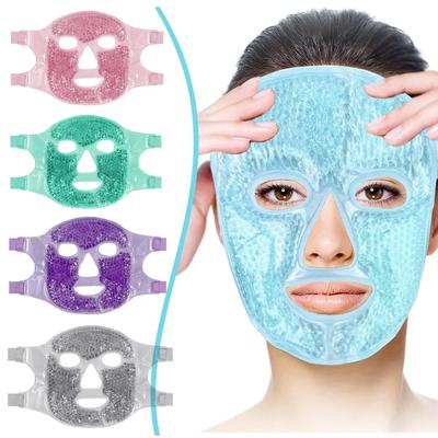 Ice Gel Face Mask Relieve Fatigue Skin Firming Spa Hot Cold Therapy Ice Pack Cooling Massage Beauty Skin Care Tool