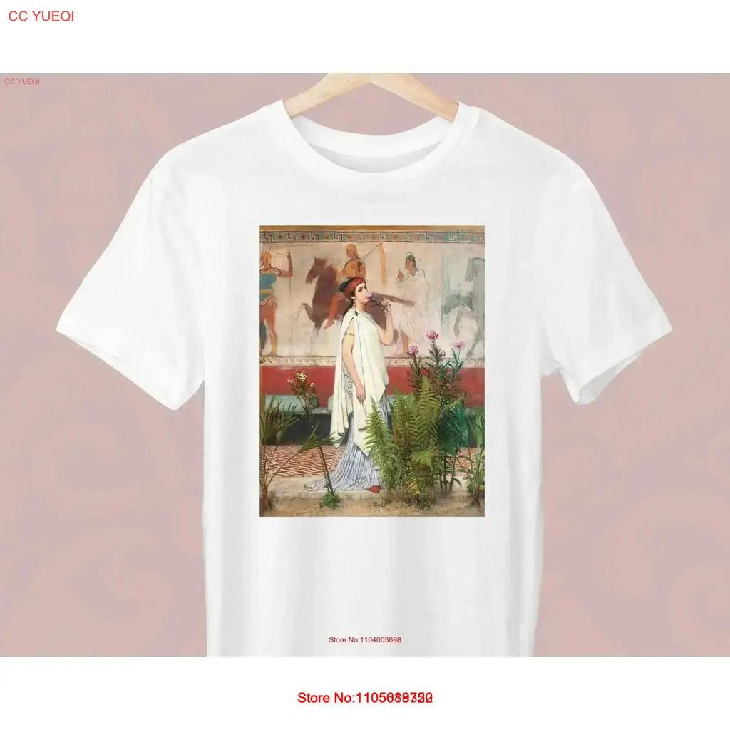 A Greek Unisex Lawrence Alma Tadema T Shirt Mythology For Trendy Stylish Vintage Casual Designer Clothes Comfortable