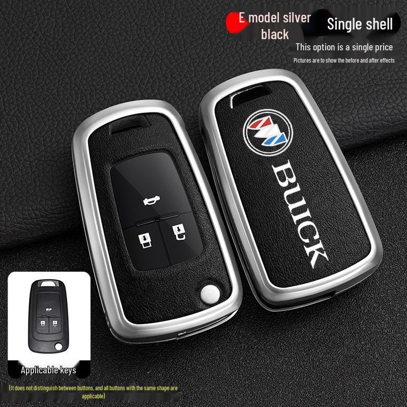 2021 Buick Excelle Key Cover: New GT Buckle Car Folding Metal Shell for Men