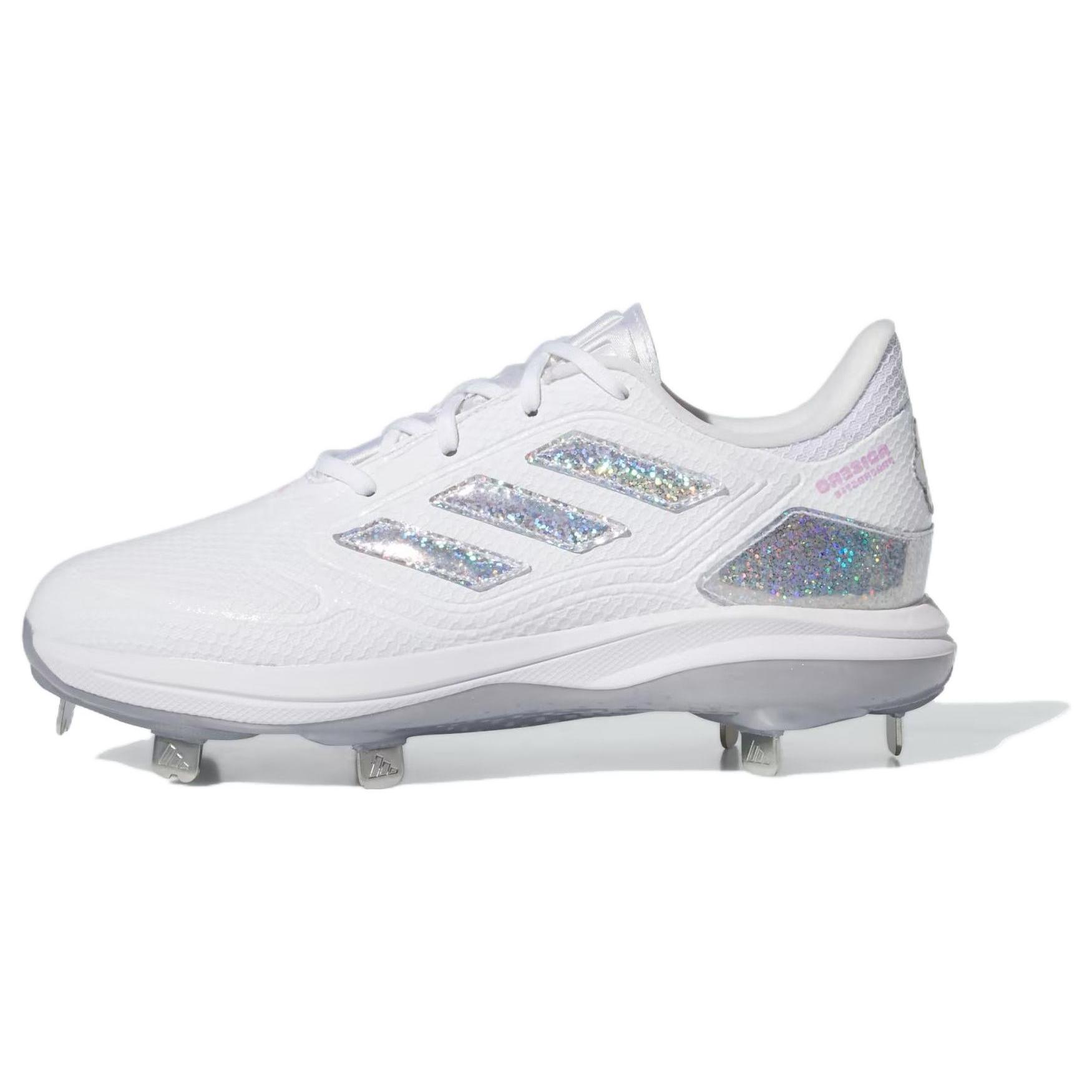 

new Adidas Adizero Purehustle 3 Sis Bates Cloud White Silver Metallic Team Solar Yellow Women s 38.5