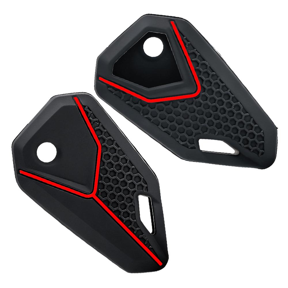 New Silicone Motorcycle Key For Honda Chave Canivete Oca Para Moto Kawasaki Yamaha Suzuki Uncut Blade Automatic Bouncing