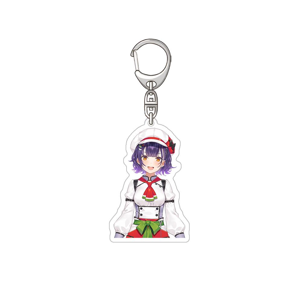 Nijisanji Kitakoji Hisui Seraph Dazzlegarden Yaguruma Rine Togawa Nonoha Inami Rai Official Acrylic Keychain Bag pendant Gifts