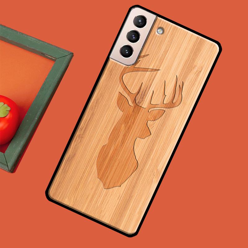 

Wolf Bike Butterfly Wood Cover For Samsung Galaxy S23 S21 Ultra S20 FE S8 S9 S10 Note 10 Plus Note 20 S22 Ultra Case Galaxy S21
