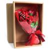 Soap Flower Bouquet in Box, Red