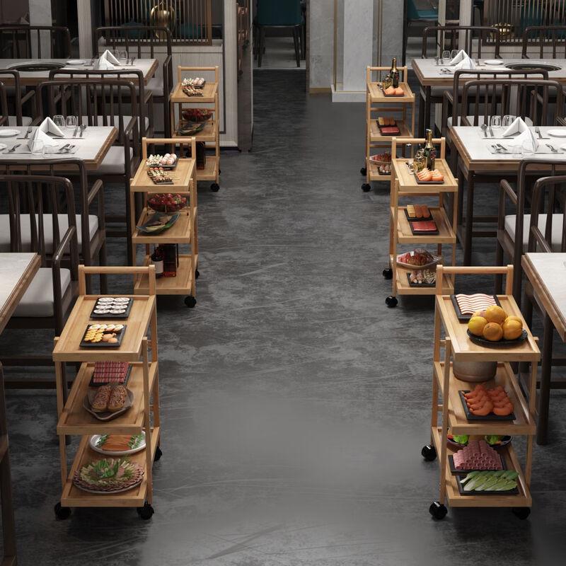 Danle Multi-Layer Wooden Storage Rack