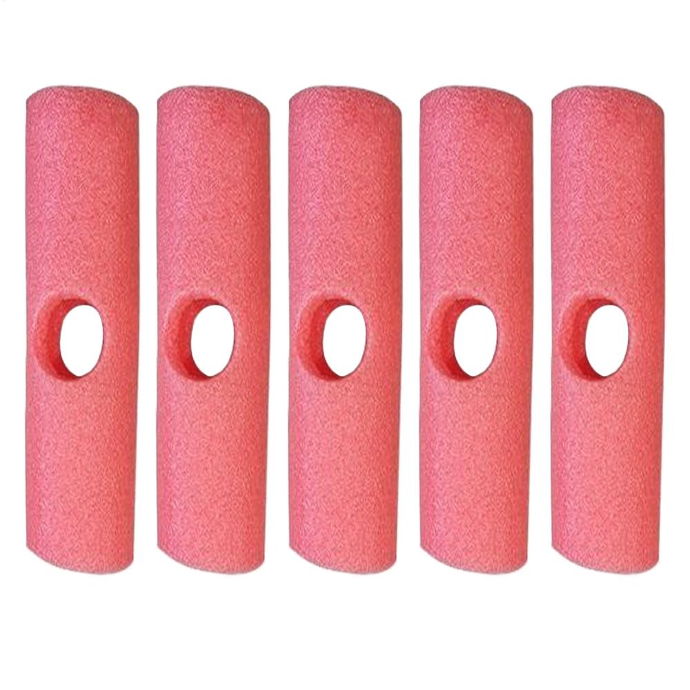 

5pcs Swimming Pole Connector 2 Cross Holes Swimming Noodle Connector Pool Noodle Swimming Noodle Foam Stick Connector