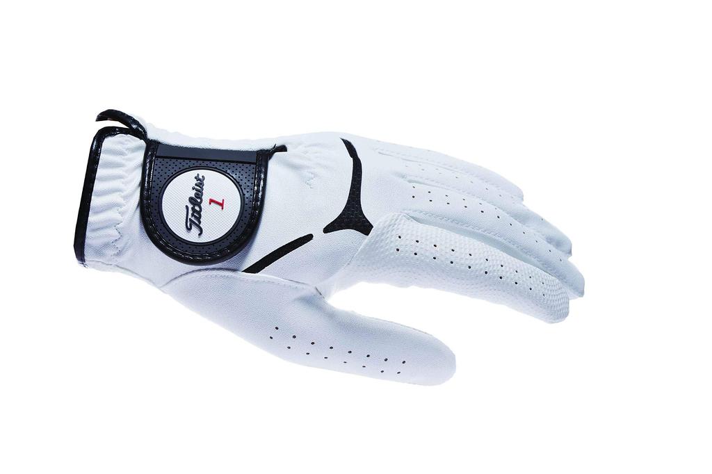 Titleist Men's TG39 Golf Glove, White, Size 24cm, Right Hand