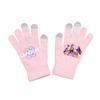 Kids Boys Girls Kpop Hunters Derpy Rumi Zoey Mira Printed Velvet Autumn Winter Warm Knitted Gloves