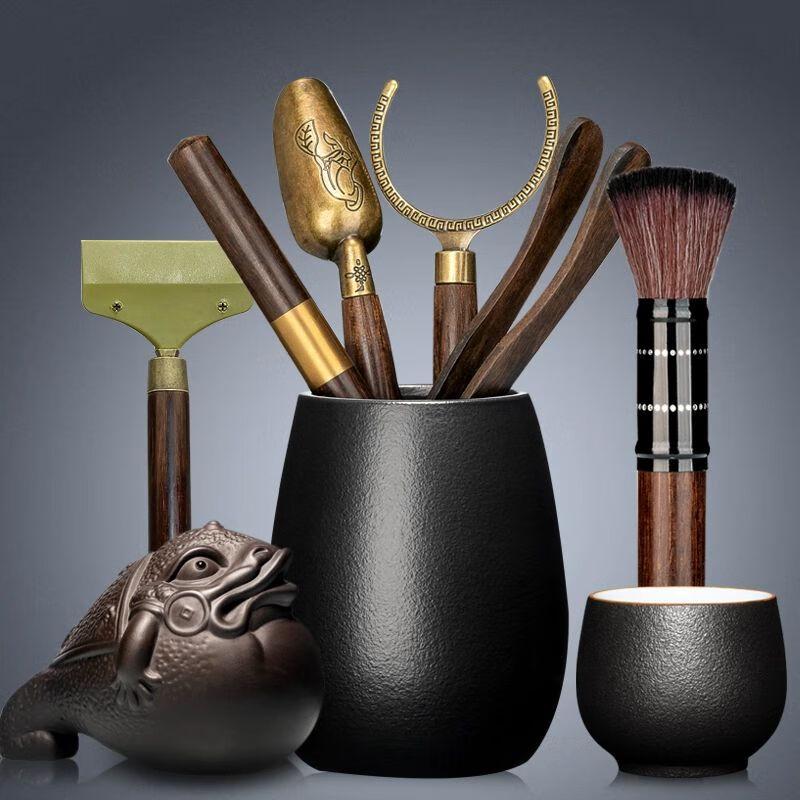 

Gongfu Tea Ceremony 6-Piece Tool Set