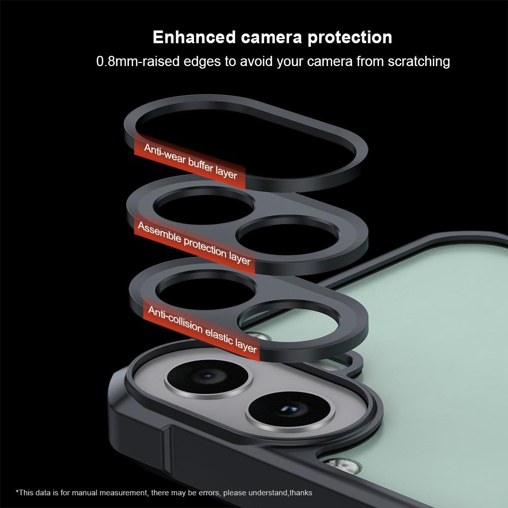 XUNDD For Nothing CMF Phone 1 Case TPU+Acrylic Slim Fit Clear Back Cover