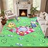 Adventure Time Carpet Door Mat for Living Room or Bedroom Protective Mat Under Chair Office Decoration Christmas Gift Birthday Present