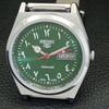 AUTOMATIC VINTAGE REFURBISHED SEIKO 5 6309A JAPAN MENS GREEN WATCH a441390-5 Sk-a441390