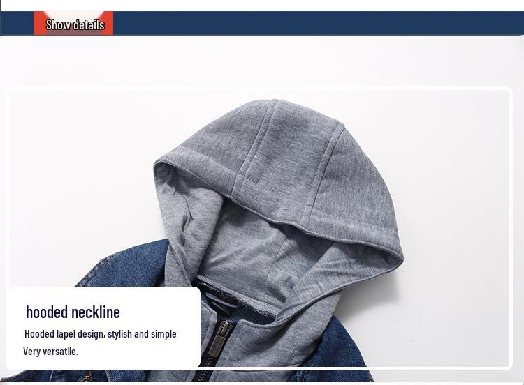 Kinder-Frühlings-/Herbst-Denimweste – Lässiger Stil für Jungen & Mädchen 2021