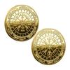 Viking Foreign Trade Commemorative Compass Coin: Lucky Thanksgiving Virtual Collection