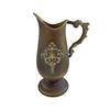 Antique Metal Flower Arrangement Vases Bronze Urn Planter Home Decors With Classical Embossed Pattern Outdoor Indoor Use