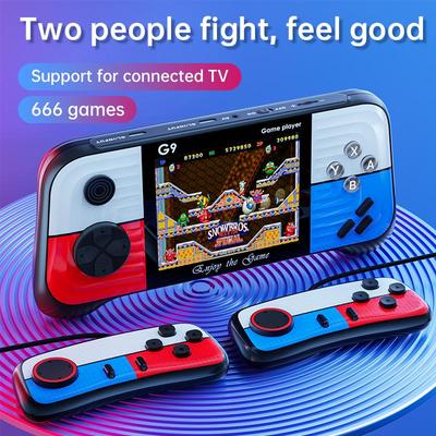 2022 Retro G9 Handheld-Spielkonsole mit Joystick