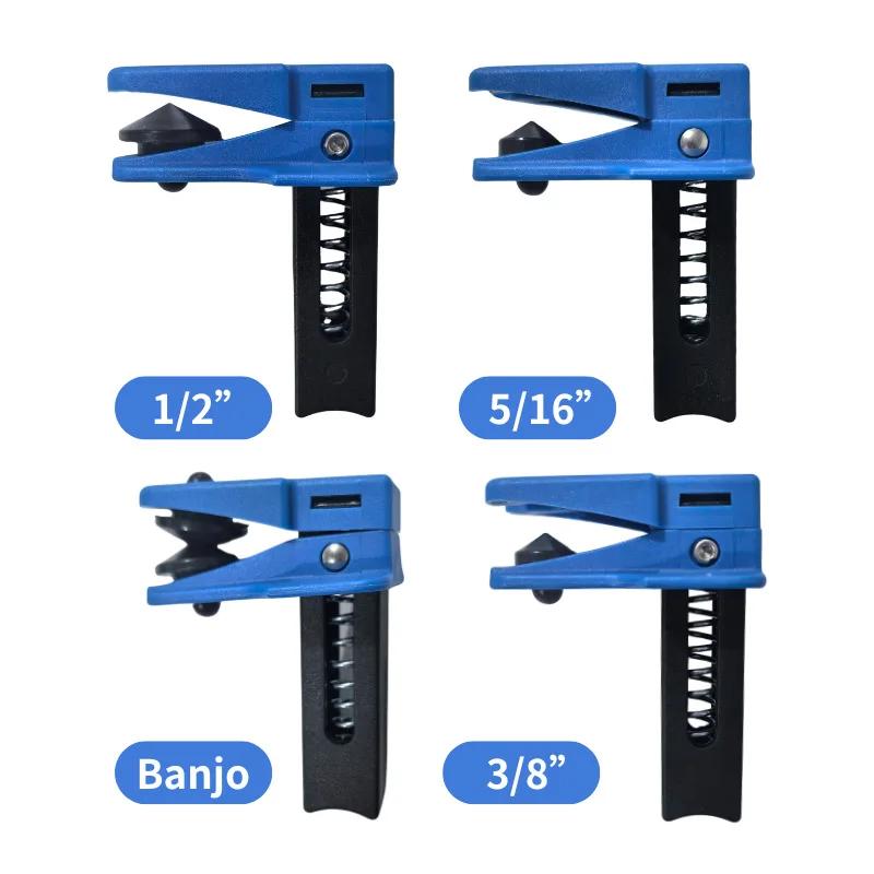 Brake Line Plug Automatic Fluid Stop Clamp Set 4 PCS Car Brake Line Clamp Car Brake Oil Line Plug Tool Universal for Most Cars