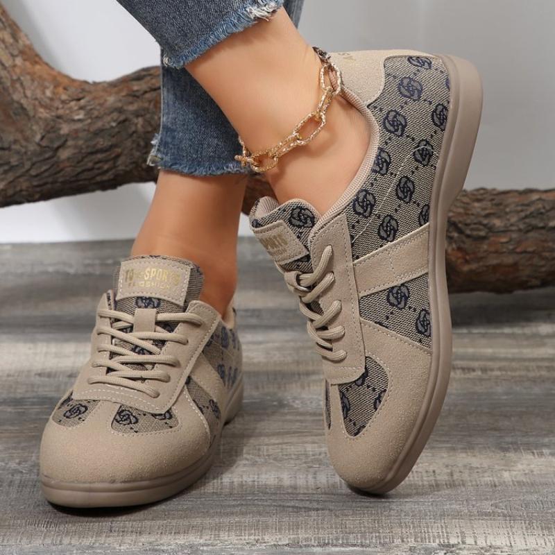 Classic Lace Up Spring and Autumn Women's Casual Sports Shoes Low-top Breathable and Wear-Resistant Sports Shoes 35-43