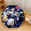 Blue Lock Printed Umbrella Lightweight for Travel Camping and Leisure a Musthave for Family Holidays and Birthday Gifts