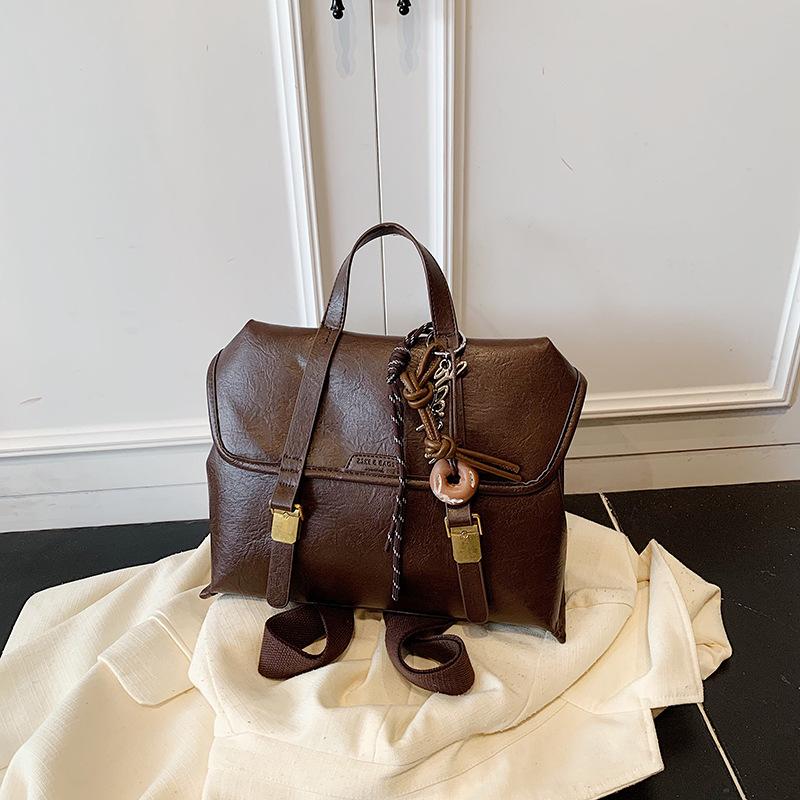 Tote Bag Women's Large Capacity 2025 New Autumn and Winter Versatile Casual Shoulder Underarm Commuter Bag Multi-functional Backpack