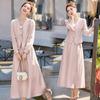 Stylish Spring/Summer 2025 Suit: Trendy Coat & Midi Skirt Set YB8865