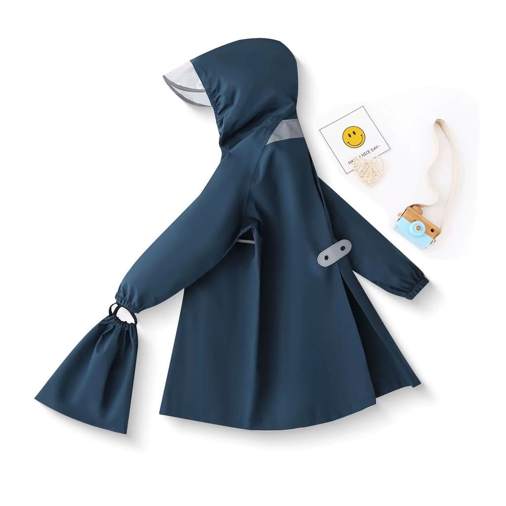 2026 New Model Full-Body Waterproof Children's Raincoat for Boys and Girls, Suitable for Primary School Students, with a Dedicated Backpack