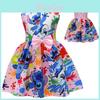 Lilo Stitch Mädchenkleid Mit Schmetterlingsschleife Polyester Baumwolle Für Frühling Herbst Spielzeit