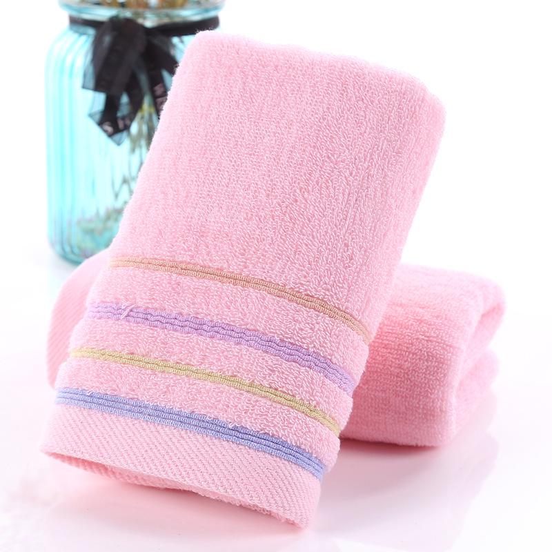 Embroidered Pure Cotton Face Towel – Thick, Absorbent, Gift-Ready