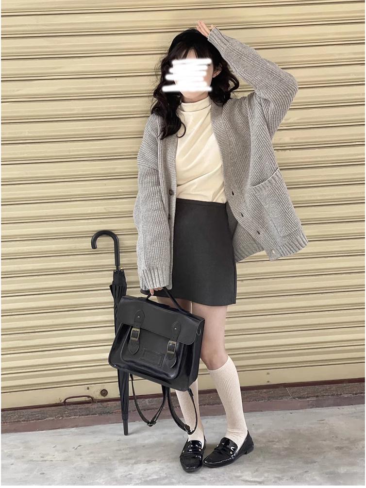 Gray A-line High Waist Midi Skirt - Women's Spring/Autumn 2024 Bodycon Style