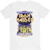 Iron Maiden 'Powerslave Japan Flyer' Wit T-shirt - NIEUW Unisex T-shirt
