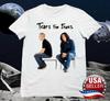 Herren- und Damen-T-Shirts Tears for Fears Band-Album-T-Shirt weiß kurzärmelig Alle Größen