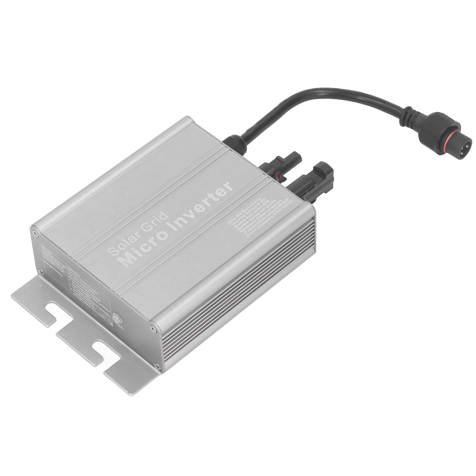 

Солнечный сетевой микроинвертор IP65 Водонепроницаемый Автоматическая идентификация MPPT Инвертор с чистой синусоидой 120 В 230 В переменного тока