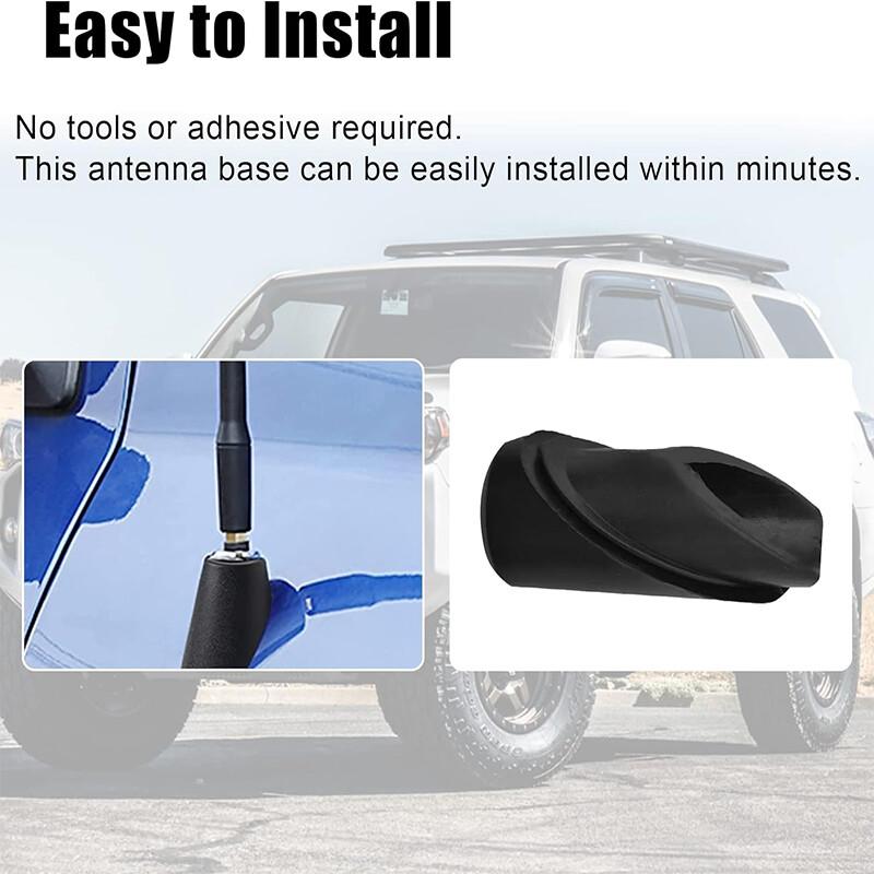 Antenna Base Mount Antenna Ornament Bezel For Toyota Tundra 2007-2013 /2014-2020
