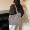 Water-Resistant Nylon Tote Bag for Women – Lightweight and Durable Everyday Shoulder Bag with Multiple Pockets
