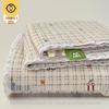 Class A Full Cotton Double Layer Gauze Bed Sheet & Pillowcase Set (3-Piece) for All Seasons