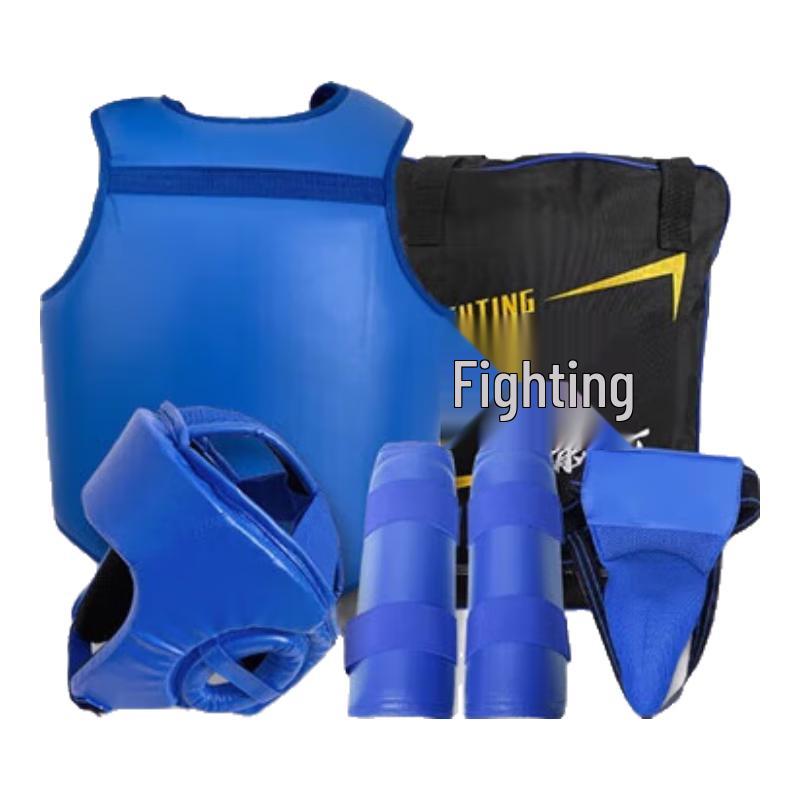 Jing Rui Zhi An Sanda Protective Gear Set One Size