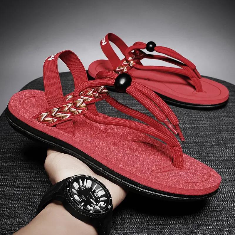 

Fashion Height Men s Sandal Couple with Platform Comfortable Luxury H Color 39 Number 41 Barefoot Designer Open Toe Original Male Shoe 45