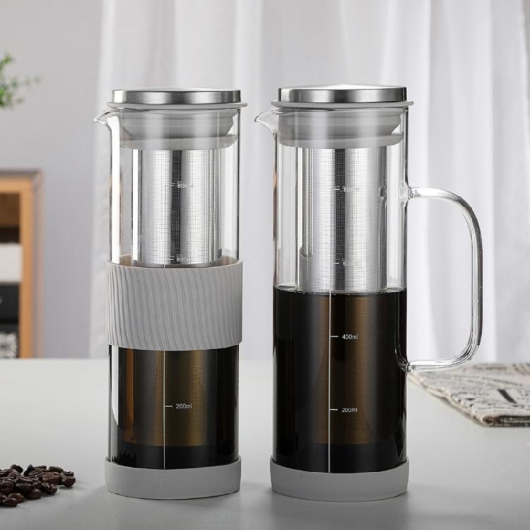 Modern Cold Brew Coffee Pots with Sleeve Modern Cold Brew Coffee Carafes with Easy to Use Filter for Youngsters