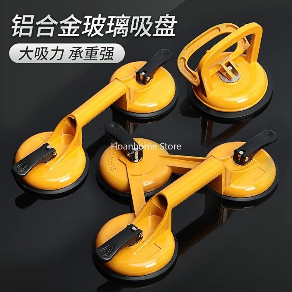 Glass Suction Tray Sucker Single Double Three-Claw Tile Sucker Floor Tile Handling Car Depression Repair Tool