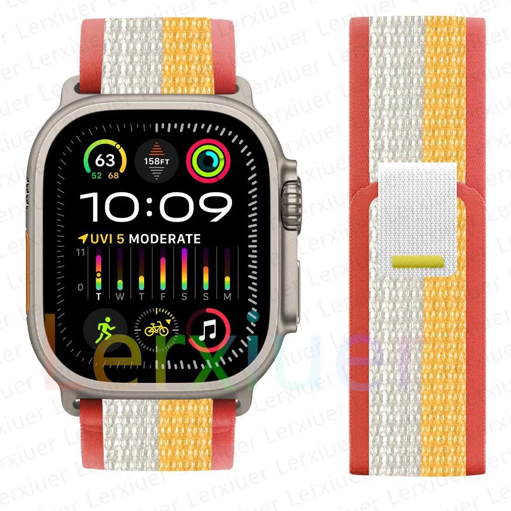 Armbänder für Apple Watch ultra2 Band 49mm 46mm 42mm 44mm 40mm 45mm 41mm Trail-Loop-Armband correa iwatch Serie se 3 7 8 9 10 11