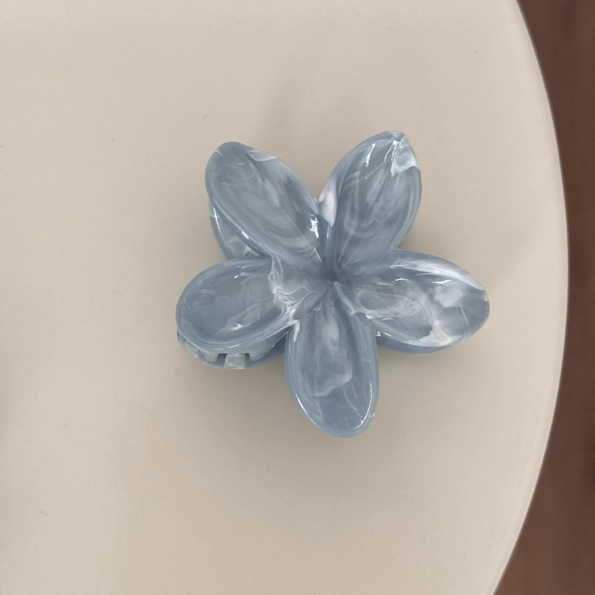 

Текстура туши и акварели Высококлассный темперамент Заколка для волос Зажим-краб для волос на затылке Женский большой зажим-акула Аксессуары для волос