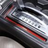 Red Carbon Fiber Center Console Interior Gear Sticker Trim For Hummer H2 03-09