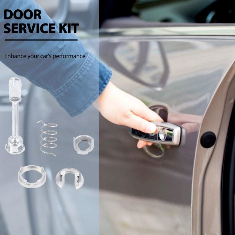 MML-Car Front Left & Right Door Lock Cylinder Repair Kit Relacement 6L3837167 For Seat Ibiza Cordoba
