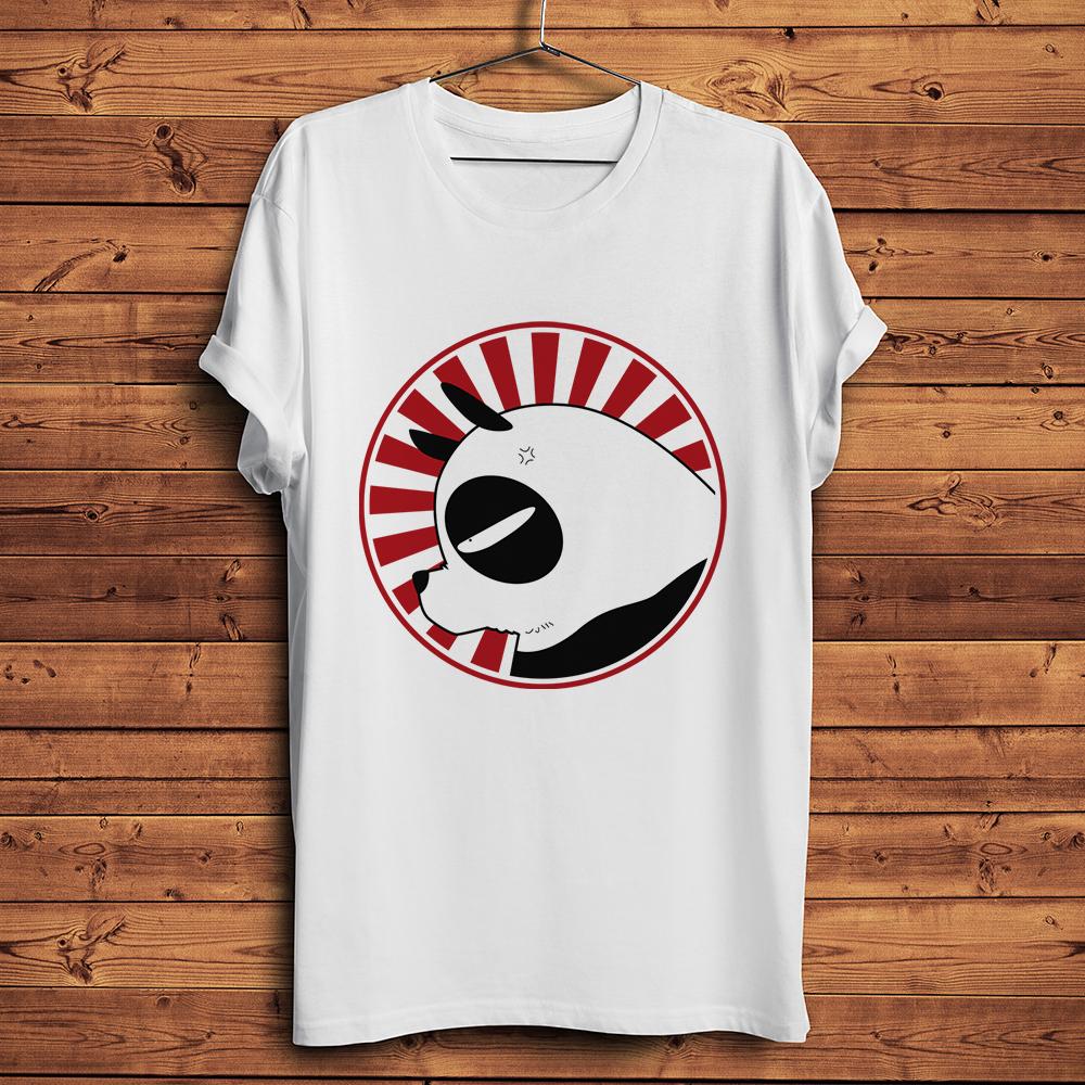 Saotome Genma Kawaii Panda Ranma 12 Funny Anime t shirt Unisex New White Casual Tshirt Unisex Streetwear Tee breathable print S
