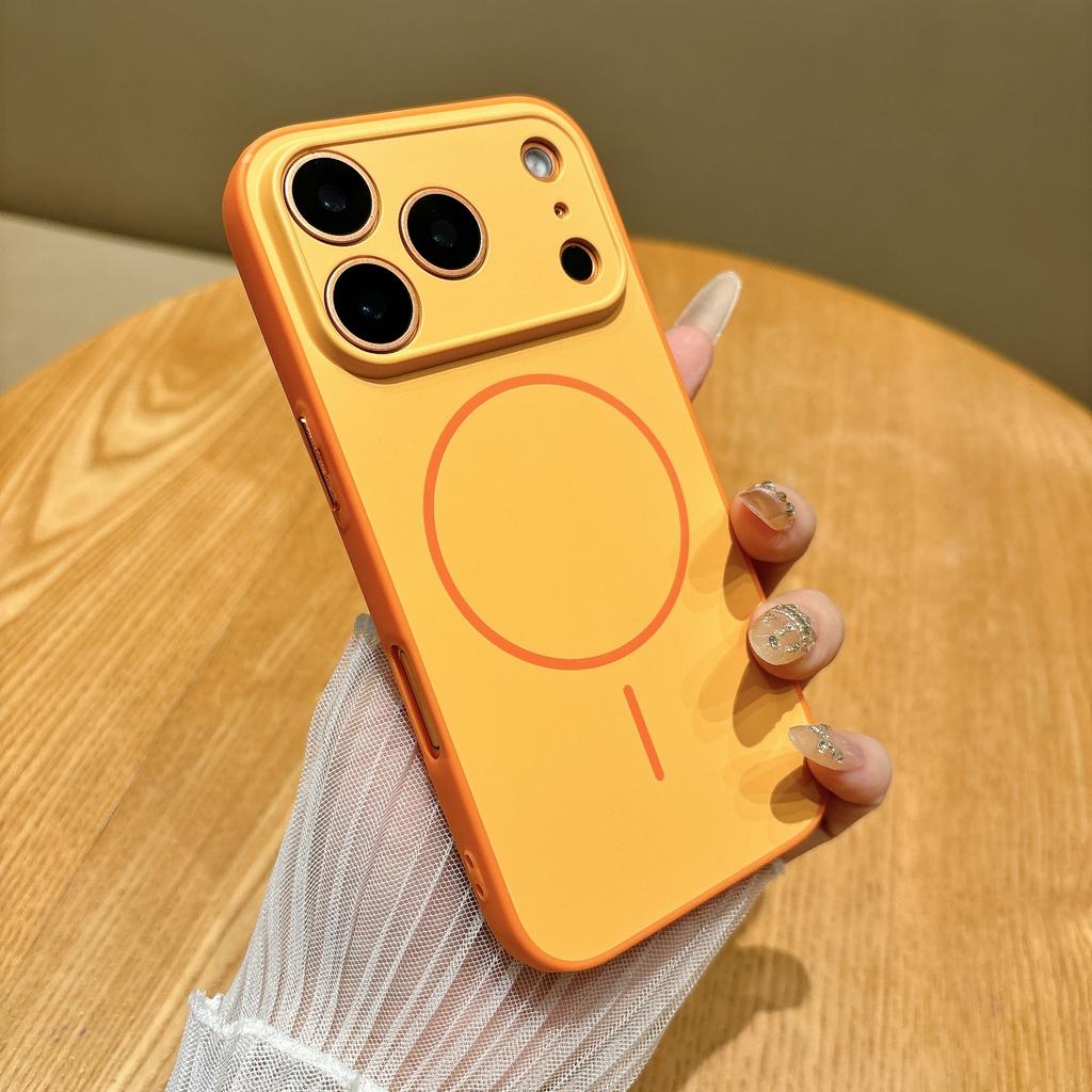 For Magsafe Magnetic Wireless Charging Case For iPhone 17 Air 11 12 13 14 15 16 Pro Max Plus Matte Soft Silicone Shockpoof Cover