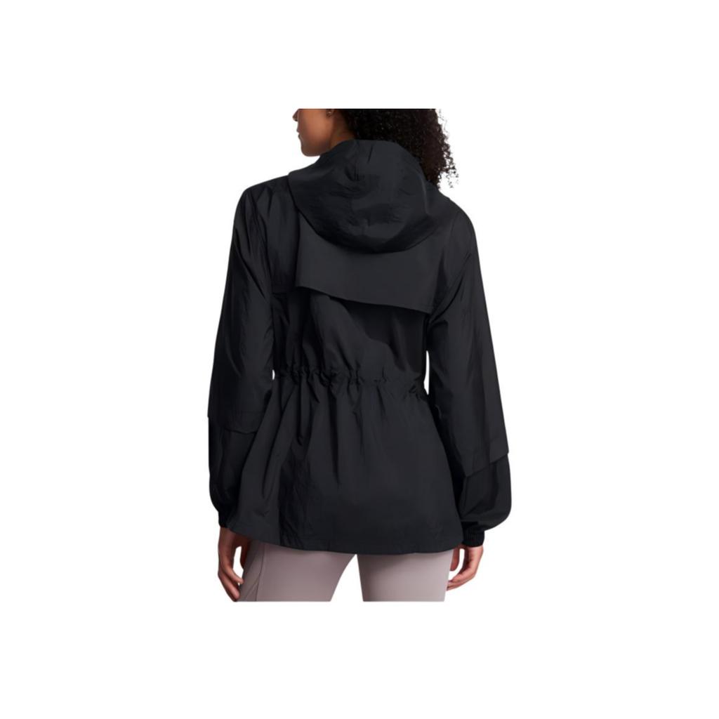 Under Armour Solid Color Zip-Up Hoodie Women jackets Black 1386455-001